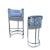 2020s Pair of Fancy Counter Stools For Sale - Image 5 of 6