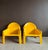 Yelllow Model 4794 Lounge Chairs by Gae Aulenti for Kartell, 1974, Set of 2 For Sale - Image 9 of 9