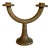Sculptural Studio Ceramic Double Candelabra, Germany, 1960s For Sale