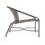 Contemporary Brown Jordan Kantan Aluminum Suncloth Lounge Chair, Mica frame with Mica fabric For Sale - Image 3 of 11