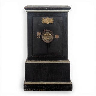 Vintage Black Bauche Safe For Sale