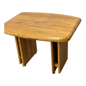 1990s Post Modern Oak Side Tables - Sold Separately