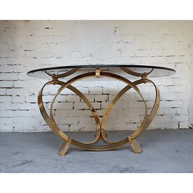 Brown Coffee Table from Prov. Knut Hesterberg, 1970s For Sale - Image 8 of 10