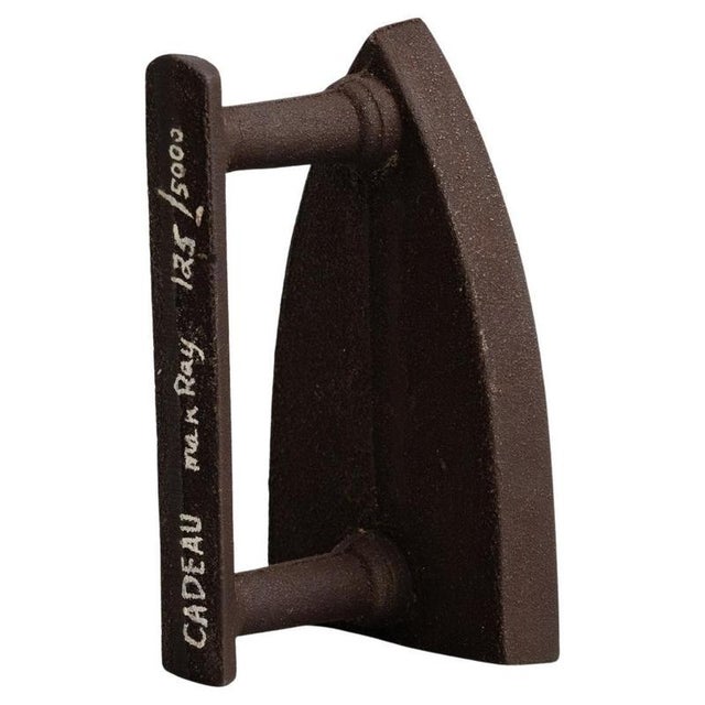 Man Ray, Le Cadeau Surrealist Sculpture, 1974, Iron For Sale - Image 16 of 16