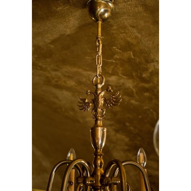 Mid-Century Dutch 2-Tier Chandeliers, Set of 2 For Sale - Image 6 of 9