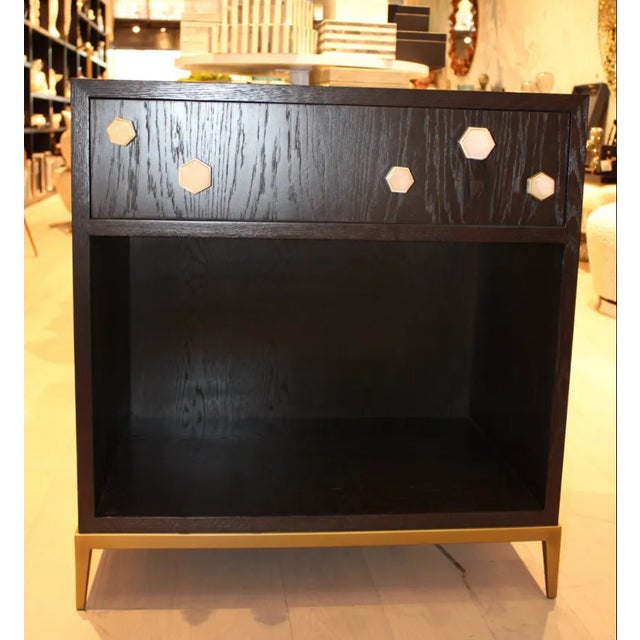 Global Views Contemporary Apollo Bedside Table Set For Sale - Image 4 of 10
