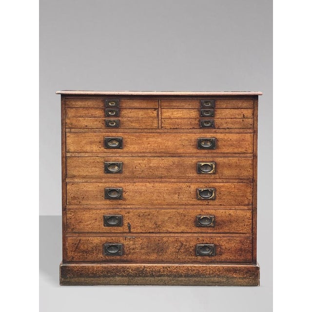 Mahogany Campaign Filing Cabinet, 1890s For Sale - Image 4 of 10
