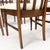 Set of 6 Mid-Century Modern New Linen Upholstery Walnut Dining Chairs Mint! For Sale - Image 10 of 14