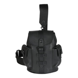 Black Taurillon Christopher XS Backpack