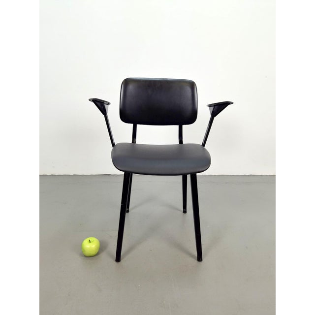 Industrial Revolt Dining Chair by Friso Kramer for Ahrend de Cirkel, 1960s For Sale - Image 3 of 7