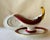 Antique Pirkenhammer Ruby Red Porcelain Sauce Boats With Gilt Bacchus Handles — Pair For Sale - Image 9 of 18
