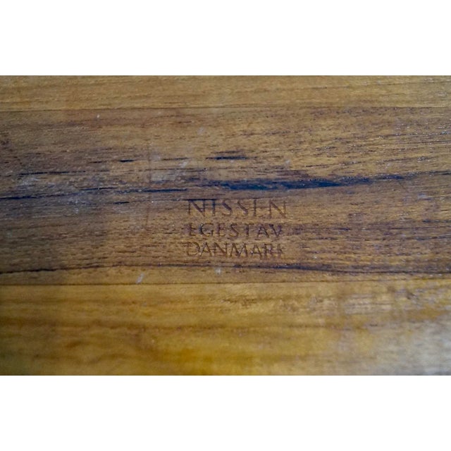 1960’s Danish Modern Sculpted Teak Richard Nissen Bowl For Sale - Image 11 of 11