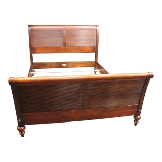 Ethan Allen British Classics Queen Sleighbed For Sale