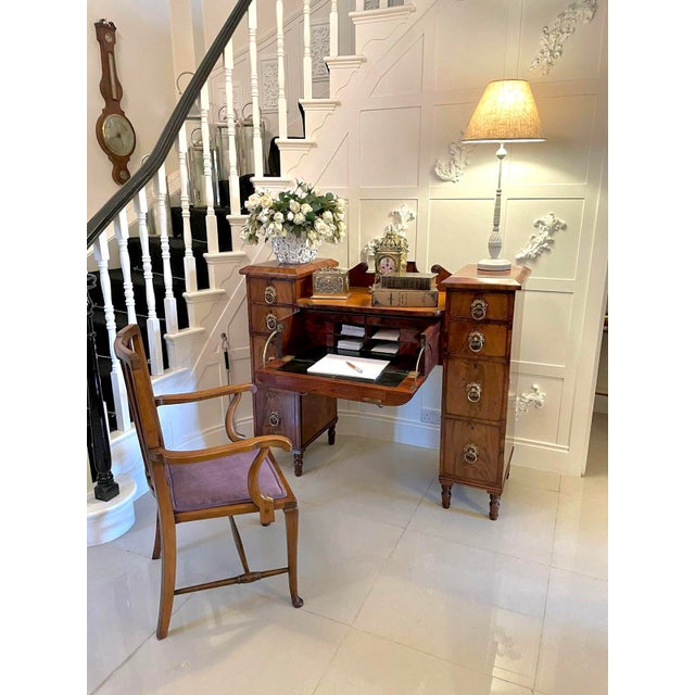 Antique Regency Mahogany Secretaire, 1815 For Sale - Image 10 of 18