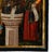 Antique Greek Eastern Orthodox Religious Painted Icon Egg Tempera 3 Saints 1780 For Sale - Image 12 of 15