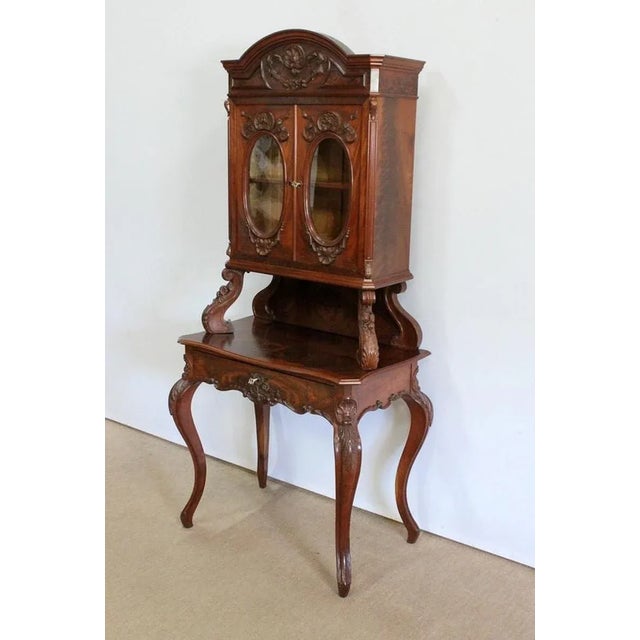 Writer Showcase in Mahogany, 1850s For Sale - Image 3 of 18