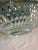 Transparent Vintage Large Indiana Glass Basket For Sale - Image 8 of 8