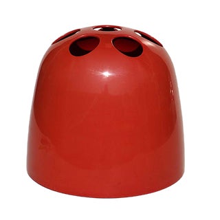 Dedalo Red Umbrella Stand by Emma Gismondi Schweinberger for Artemide, 1976 For Sale