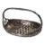 Mid-Century Modern Silverplate Woven Basket by WMF For Sale