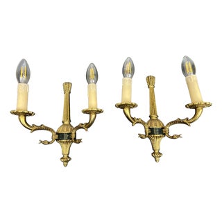 Vintage French Style Wall Sconces, Set of 2 For Sale