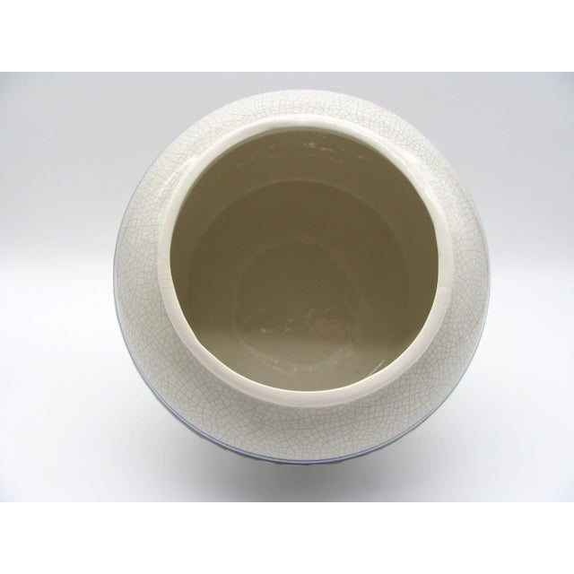 Vintage American Potting Shed Dedham Rabbit Cookie Jar Canister Bunny For Sale - Image 4 of 10