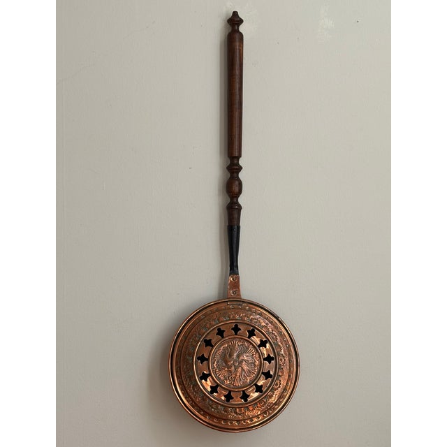 Mid-20th Century French Copper Bassinoire Bed Warmer, Normandy For Sale - Image 12 of 18