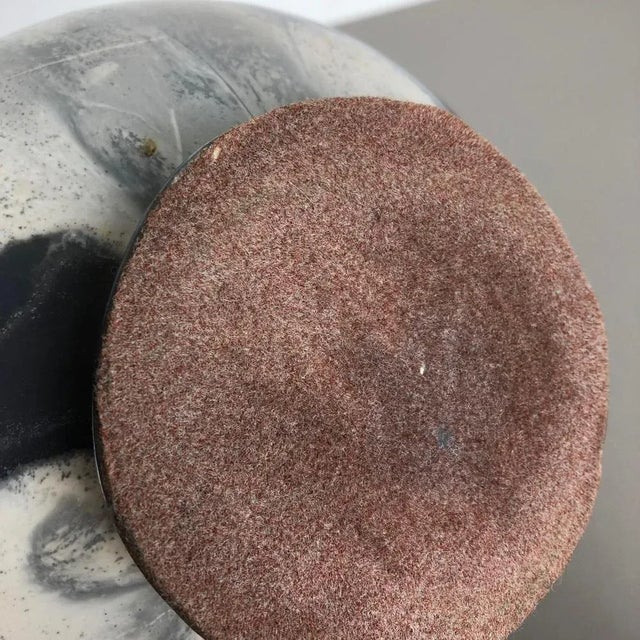 Grey Ceramic Studio Pottery Vases from Otto Keramik, Germany, 1980s, Set of 3 For Sale - Image 17 of 18