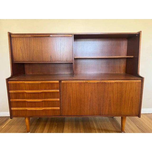 Mid Century Modern Highboard/Sideboard/Hutch/Credenza For Sale - Image 12 of 13