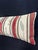 Turkish Hemp Pillow Cushion Natural Beige Red Cushion Cover 14x40 For Sale - Image 4 of 4