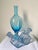 Italian Postmodern Blue Murano Glass Cruet, 1960s For Sale - Image 16 of 18