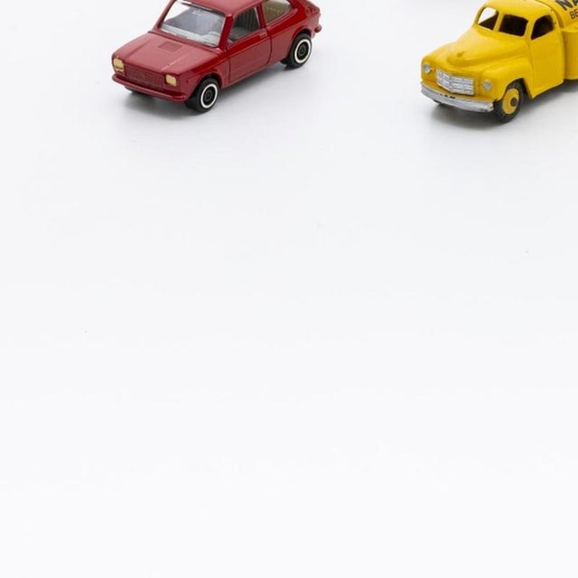 Five Miniature Cars, Set of 5 For Sale - Image 3 of 6