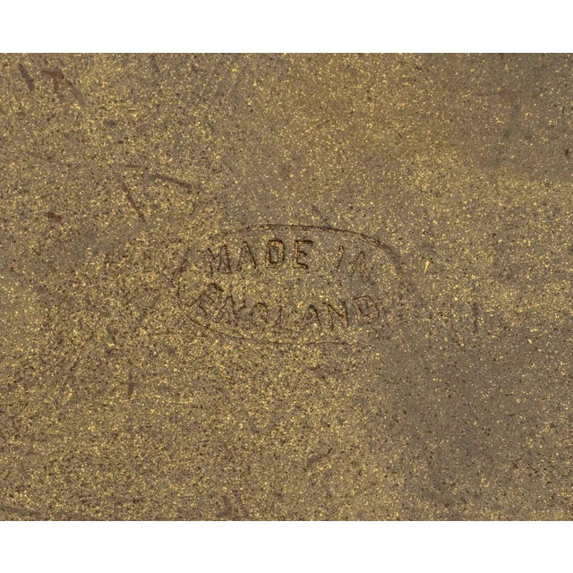 Brass Victorian Lion's Mask Handle Brass Jardiniere For Sale - Image 8 of 8