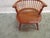 Duckloe Solid Cherry Fan Back Windsor Arn Chair For Sale - Image 4 of 6