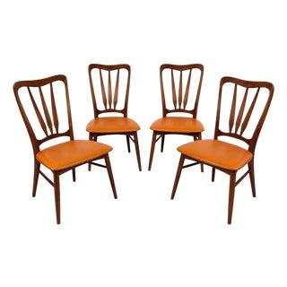 Mid-Century Danish Modern Koefoed "Ingrid" Teak Dining Chairs - Set of 4 For Sale