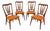 Mid-Century Danish Modern Koefoed "Ingrid" Teak Dining Chairs - Set of 4 For Sale