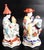 Ceramic VTG Pair of Chelsea House Chinoiserie Figures Meissen Style Monkey Parrot For Sale - Image 7 of 11