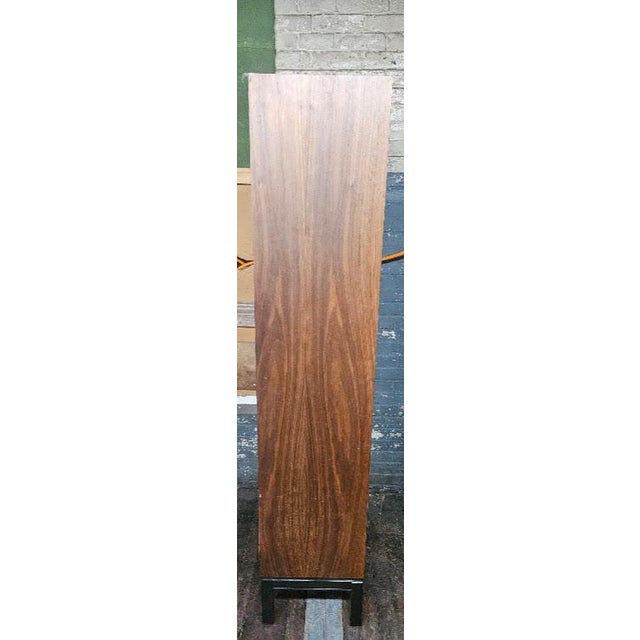 Brown Vintage Drexel Mid-Century Modern Secretary Bookcase & Wall Unit For Sale - Image 8 of 12