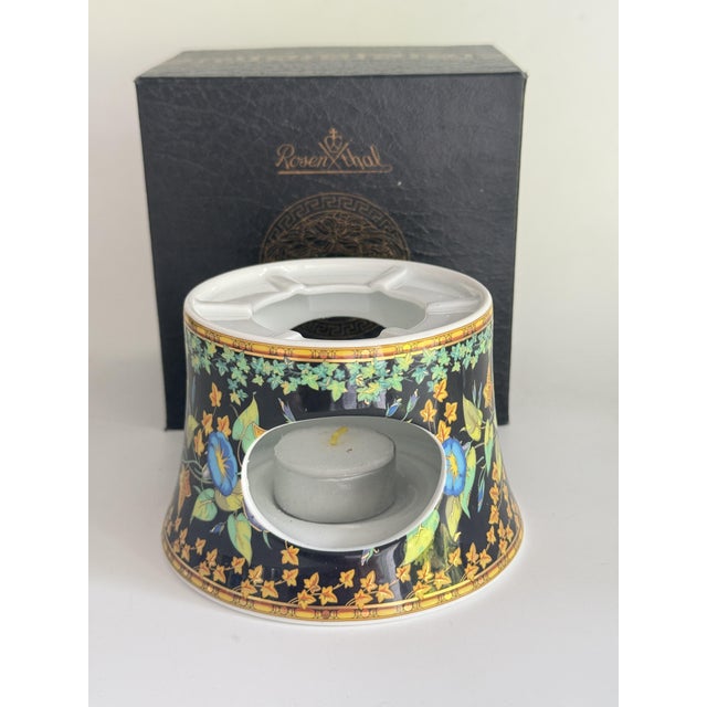 Gold Ivy Tea Warmer by Versace for Rosenthal, 1996 For Sale - Image 9 of 9