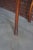 Wood French Marble Top Walnut Console Table For Sale - Image 7 of 7