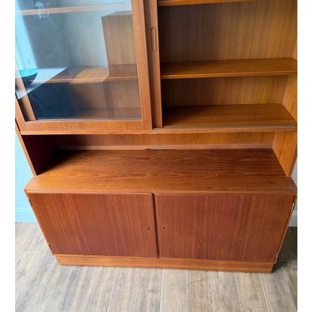 Wood 1970s Mid Century Danish Teak Hutch by Poul Hundevad For Sale - Image 7 of 11