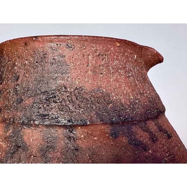 Brown Large Studio Ceramic Art Jug Vase from Gerhard Liebenthron, West Germany, 1972 For Sale - Image 8 of 18