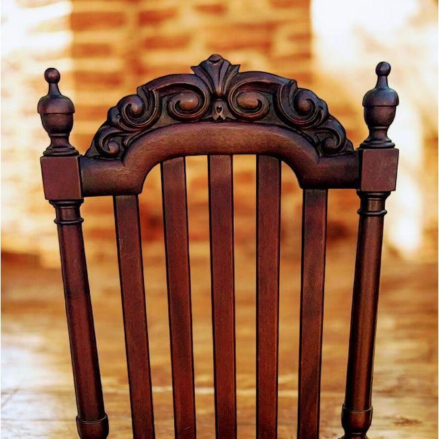1920s Exquisite, Three-Piece Antique Mahogany Set by Michigan Chair For Sale - Image 5 of 6