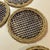 Coastal Vintage Handwoven Straw Placemats & Coasters Set of 6 Boho Raffia 12 Piece For Sale - Image 3 of 8