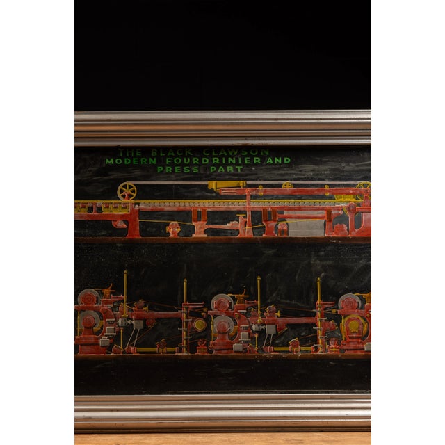 Early 20th Century Lighted Black-Clawson Sign For Sale In Chicago - Image 6 of 10