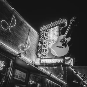 Morgan Silk, Legends Corner, 2014, Black and White Photograph