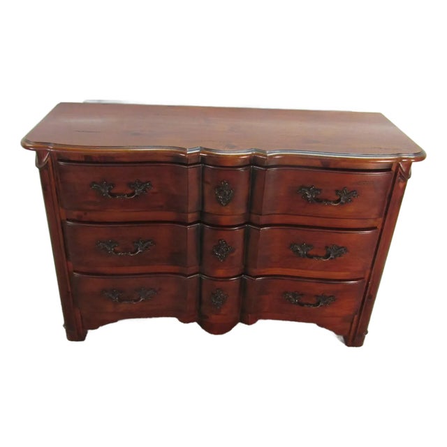 Ethan Allen Legacy Country French Pine Chest For Sale