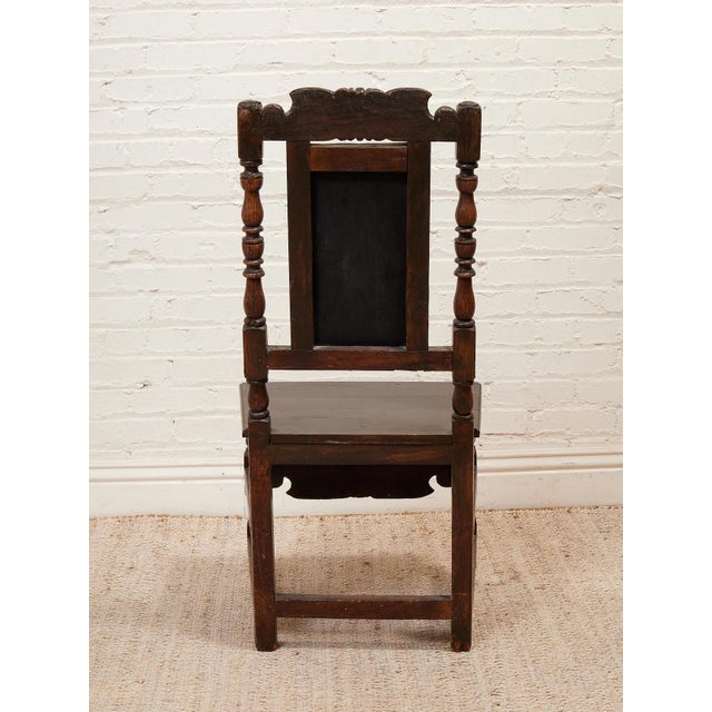 Vintage Spanish Vintage Chair For Sale - Image 9 of 12