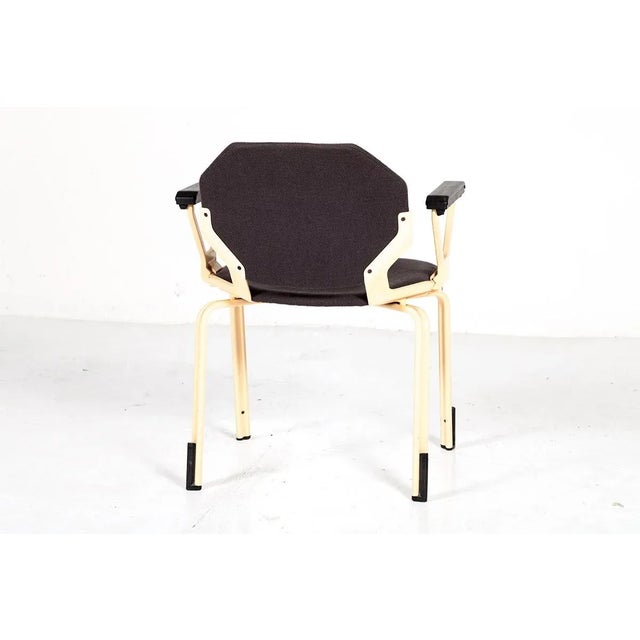 Metal Set of Octagonal Office Chair by Froscher for Sitform, 1970s For Sale - Image 7 of 8