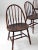 Wood Antique Windsor Dining Chairs Set of 4 For Sale - Image 7 of 13