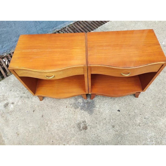 Nightstands, 1950s, Set of 2 For Sale - Image 4 of 17